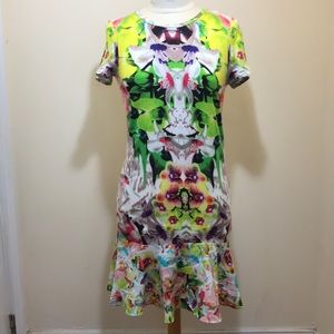 Prabal Gurung floral dress.